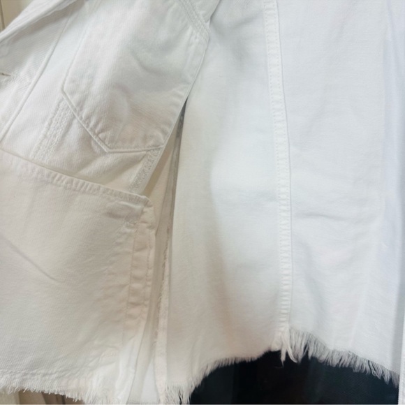 White Denim Jacket - Picture 8 of 9